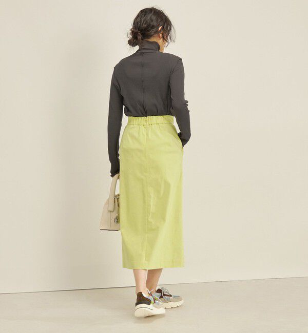 SHIPS for women「〈手洗い可能〉ハイストレッチ カラー タイト スカート」|スカート|