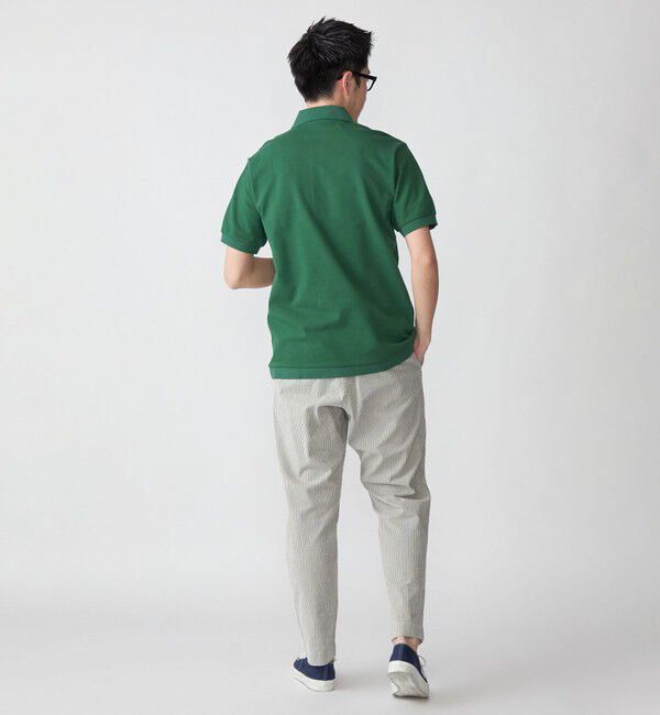 SHIPS「【SHIPS別注】LACOSTE: クラシック ニットリブ ポロシャツ」|ポロシャツ|