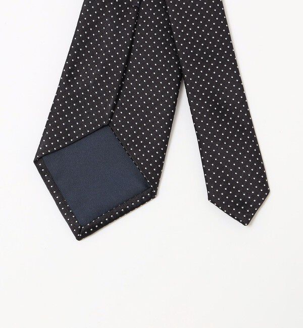 SHIPS「SHIPS: フォサッティ サテン ピンドット ネクタイ」|ネクタイ・蝶ネクタイ|