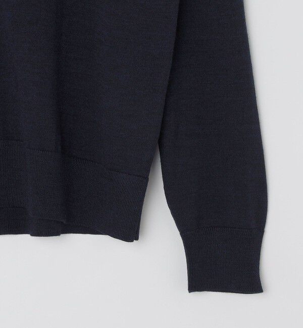 SHIPS「SHIPS: ハンドフレーム 16ゲージ Vネック カーディガン ニット」|カーディガン|