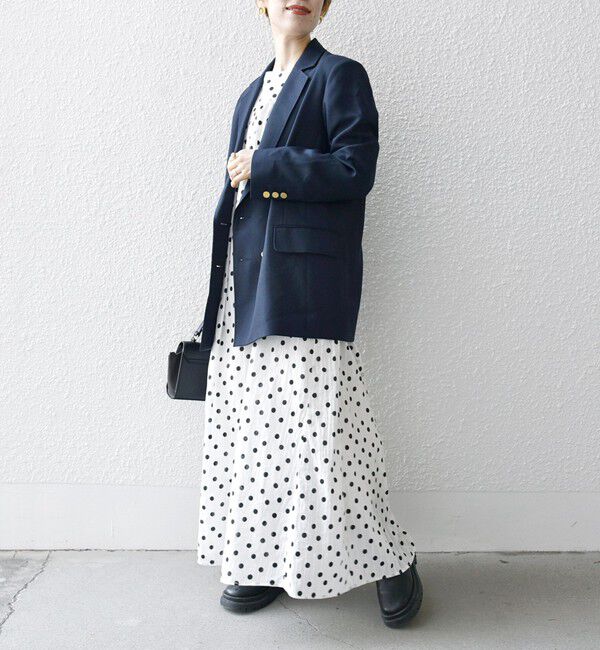 SHIPS any「【SHIPS any別注】MIYAKO TAKAYAMA &times; SHIPS any: ドット マキシ ワンピース」|ワンピース|