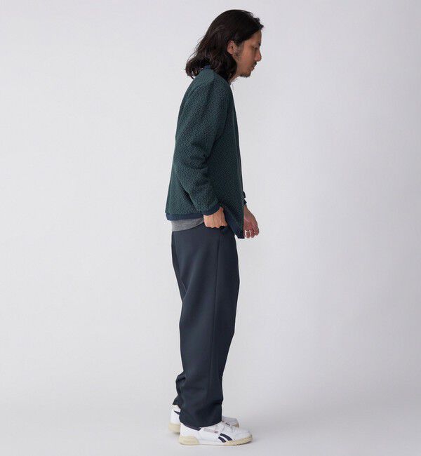 SHIPS「SHIPS: 〈洗濯機可能〉ジャカード 小紋柄 Vネック カーディガン」|カーディガン|