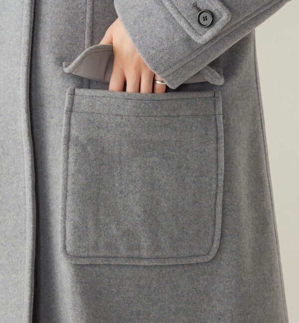 quaranciel「quaranciel: PONTETORTO Aライン スタイル ダッフルコート」|ダッフルコート|