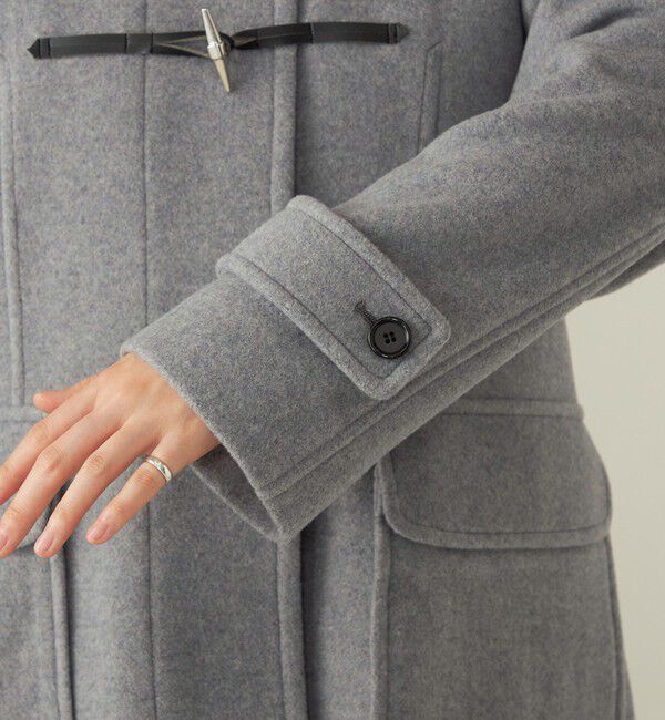 quaranciel「quaranciel: PONTETORTO Aライン スタイル ダッフルコート」|ダッフルコート|