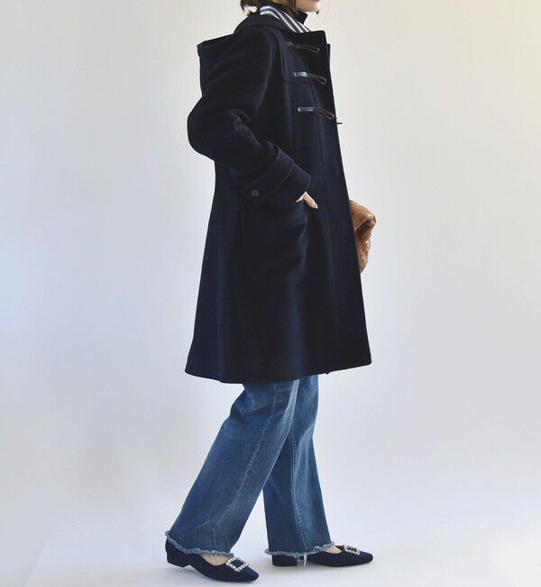 quaranciel「quaranciel: PONTETORTO Aライン スタイル ダッフルコート」|ダッフルコート|