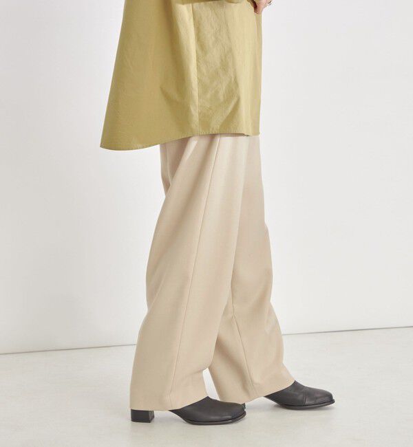 SHIPS for women「Wai+:  ウール ポリエステル ブレンド スラックス ◇」|その他|