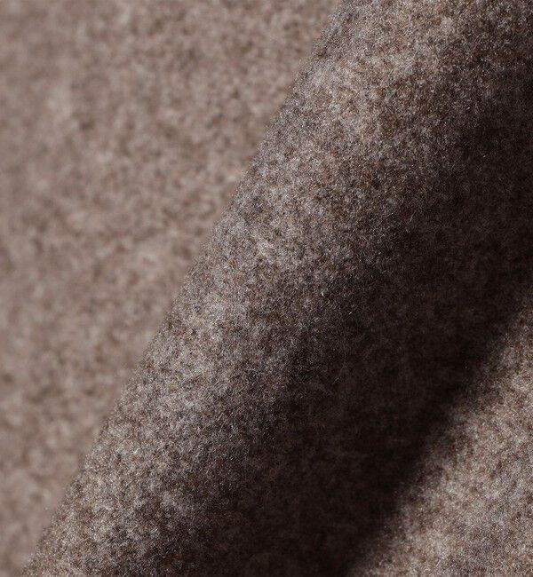 SHIPS for women「【WEB限定】〈手洗い可能〉ウール ライク ジャージー メルトン 2WAY Pコート」|ピーコート|