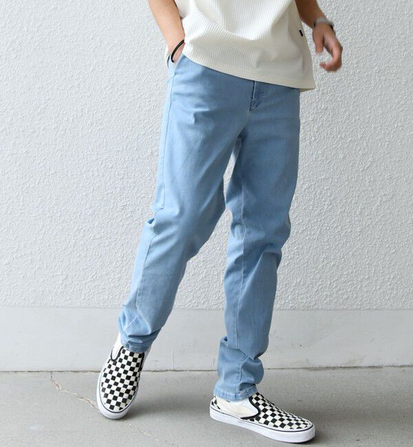 SHIPS any「SHIPS any: ベターコットン ストレッチ スリム テーパード デニム イージー パンツ◇」|デニム|