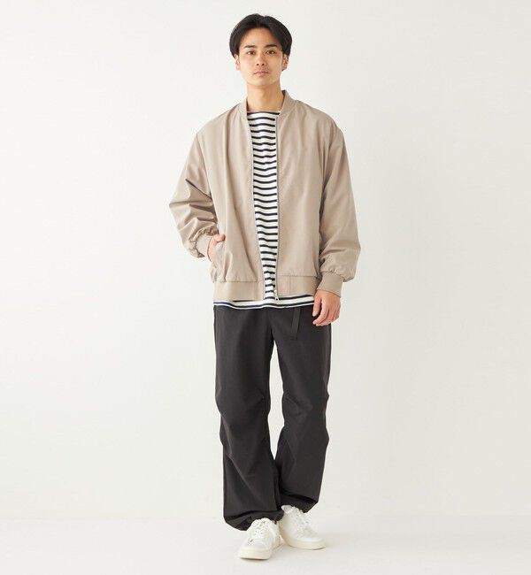 SHIPS Colors 「SHIPS Colors:ボマー ジャケット」|ブルゾン・スタジャン|