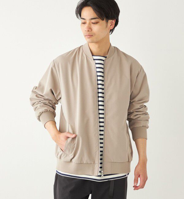 SHIPS Colors 「SHIPS Colors:ボマー ジャケット」|ブルゾン・スタジャン|