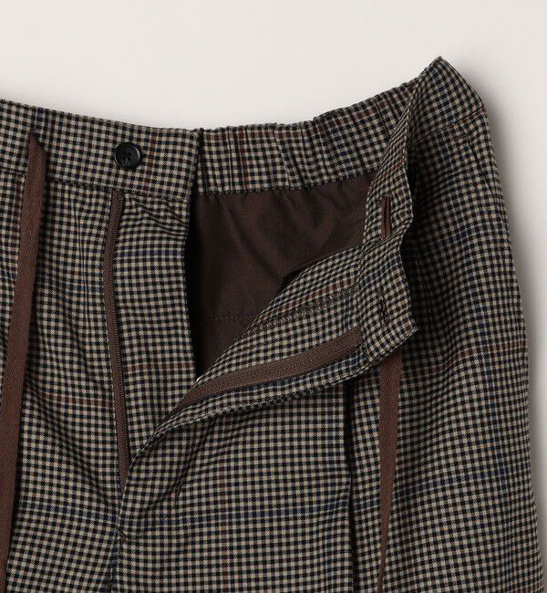 SHIPS any「SHIPS any: 〈洗濯機可能〉チェック & ソリッド 2タック セミワイド イージー パンツ◇」|チノ|