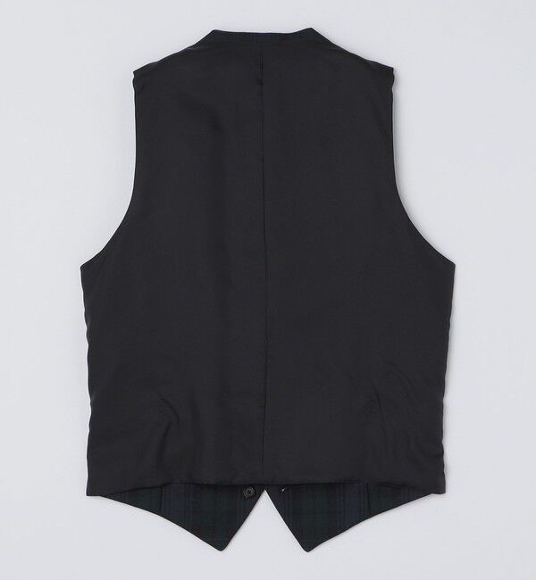 SHIPS「SHIPS: ブラックウォッチ チェック ベスト」|ベスト・ジレ|