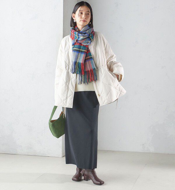 SHIPS for women「〈手洗い可能〉キルティング サイドジップ ブルゾン」|ブルゾン・スタジャン|