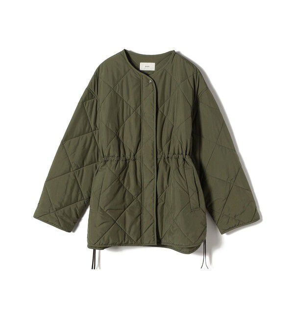SHIPS for women「〈手洗い可能〉キルティング サイドジップ ブルゾン」|ブルゾン・スタジャン|