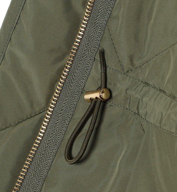 SHIPS for women「〈手洗い可能〉キルティング サイドジップ ブルゾン」|ブルゾン・スタジャン|