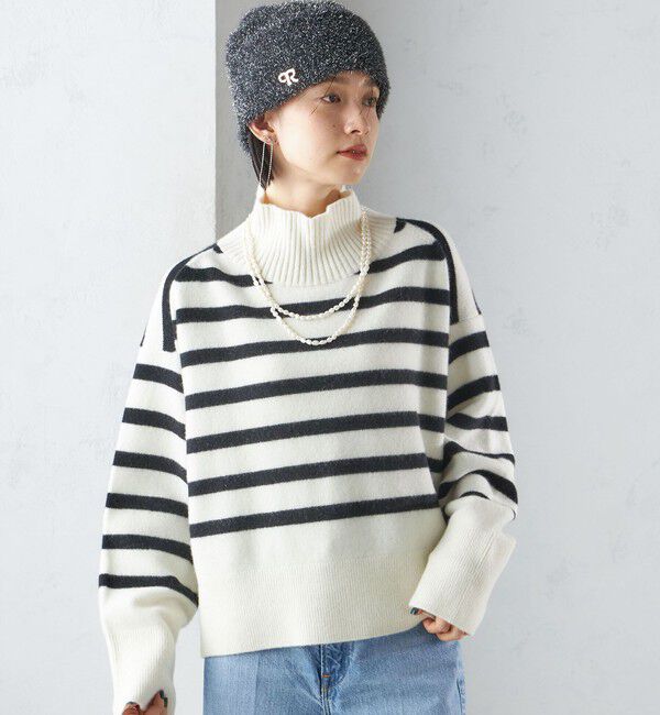 SHIPS for women「perah:ラメ ニット キャップ」|ニット帽|