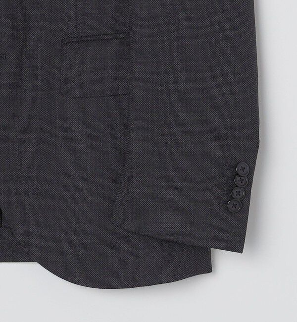 SHIPS「SHIPS:〈FUNCTION/洗濯機可能〉ウォッシャブル バーズアイ ジャケット(セットアップ対応)」|テーラードジャケット|