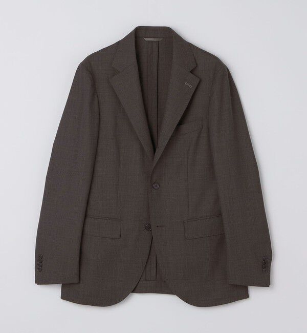 SHIPS「SHIPS:〈FUNCTION/洗濯機可能〉ウォッシャブル バーズアイ ジャケット(セットアップ対応)」|テーラードジャケット|