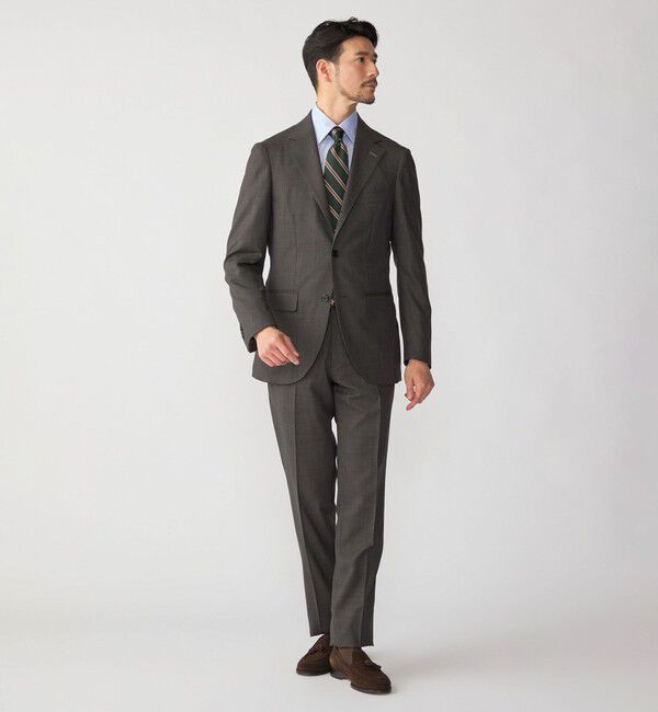 SHIPS「SHIPS:〈FUNCTION/洗濯機可能〉ウォッシャブル バーズアイ ジャケット(セットアップ対応)」|テーラードジャケット|