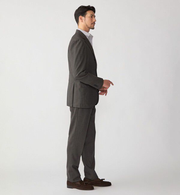 SHIPS「SHIPS:〈FUNCTION/洗濯機可能〉ウォッシャブル バーズアイ ジャケット(セットアップ対応)」|テーラードジャケット|