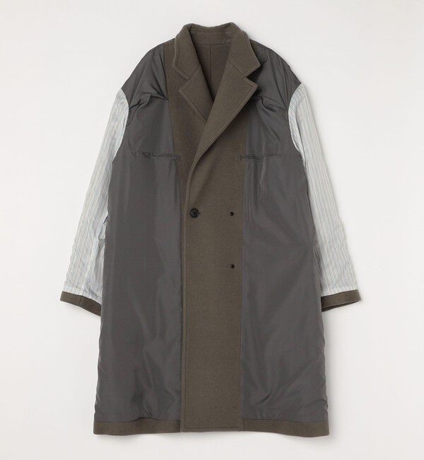 SHIPS any「SHIPS any: PURE WOOL MELTON ダブル チェスターコート◇」|チェスターコート|