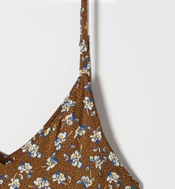 SHIPS any「SHIPS any:〈手洗い可能〉TROUILLET プチ フラワー フレア キャミワンピース」|ワンピース|