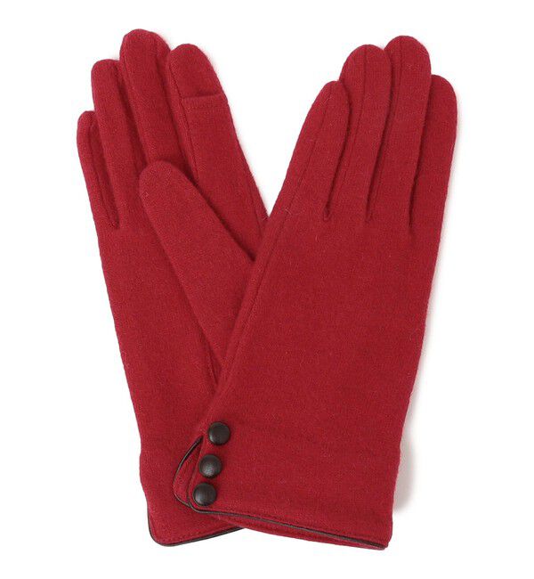 SHIPS for women「カシミヤ ミックス ジャージ グローブ」|手袋|