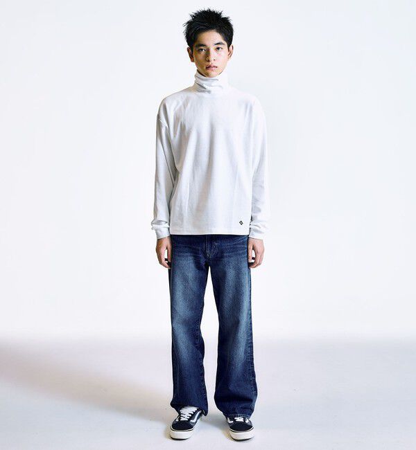 SHIPS「City Ambient Products: フライス タートルネック ロングスリーブ Tシャツ」|Tシャツ・カットソー|