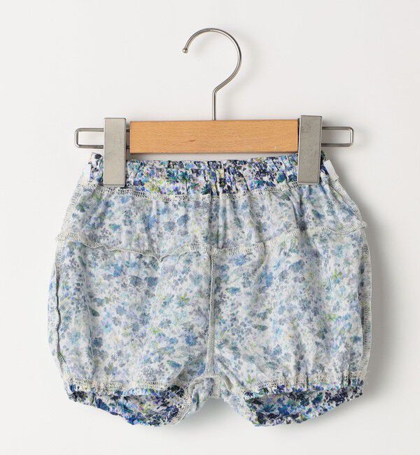 SHIPS KIDS「SHIPS KIDS:70～80cm / フラワー 半袖 セット ロンパース」|ロンパース|