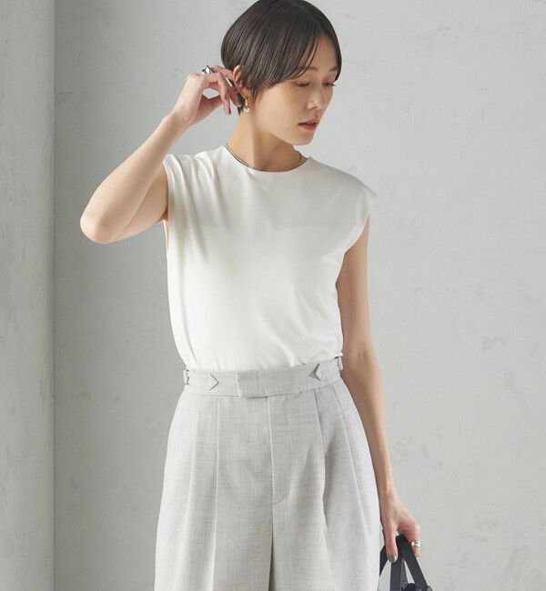 SHIPS for women「〈手洗い可能〉SORONA(R) 2WAY タンクトップ」|タンクトップ|