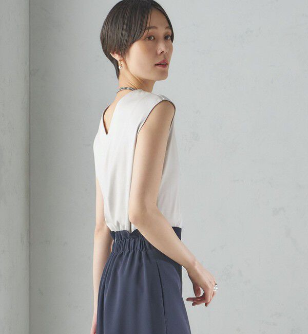 SHIPS for women「〈手洗い可能〉SORONA(R) 2WAY タンクトップ」|タンクトップ|