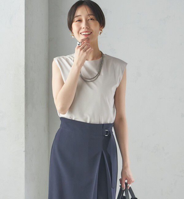 SHIPS for women「〈手洗い可能〉SORONA(R) 2WAY タンクトップ」|タンクトップ|