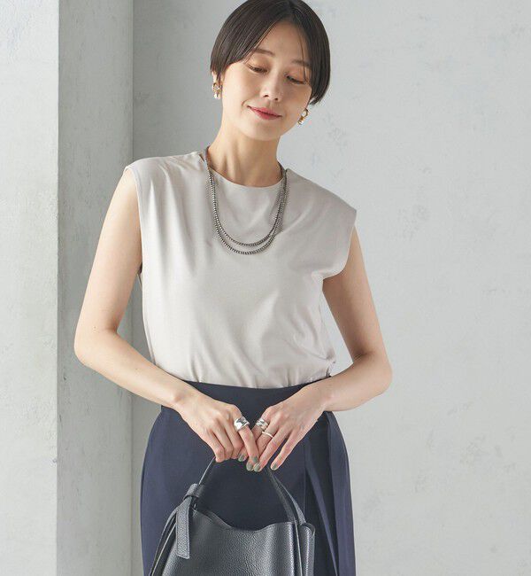 SHIPS for women「〈手洗い可能〉SORONA(R) 2WAY タンクトップ」|タンクトップ|