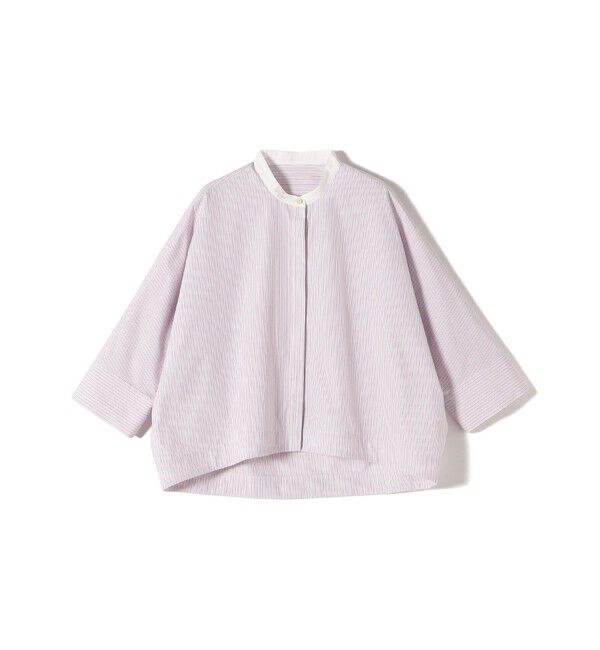 SHIPS for women「〈手洗い可能〉ストライプ 羽織 シャツ」|シャツ・ブラウス|