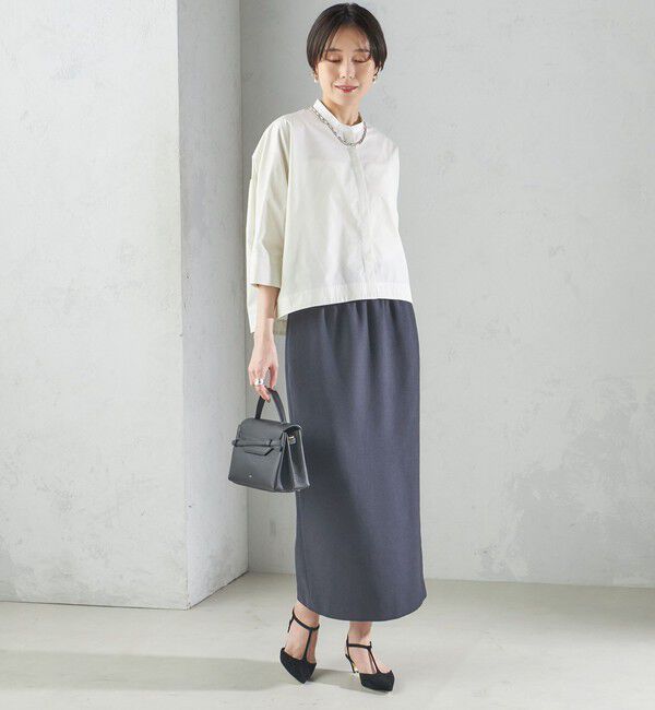 SHIPS for women「〈手洗い可能〉ストライプ 羽織 シャツ」|シャツ・ブラウス|