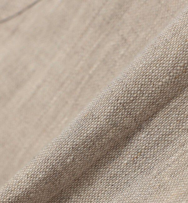 SHIPS any「SHIPS any:〈洗濯機可能〉NOVELTEX リネン ジップ ベスト(セットアップ対応)◇」|ベスト・ジレ|