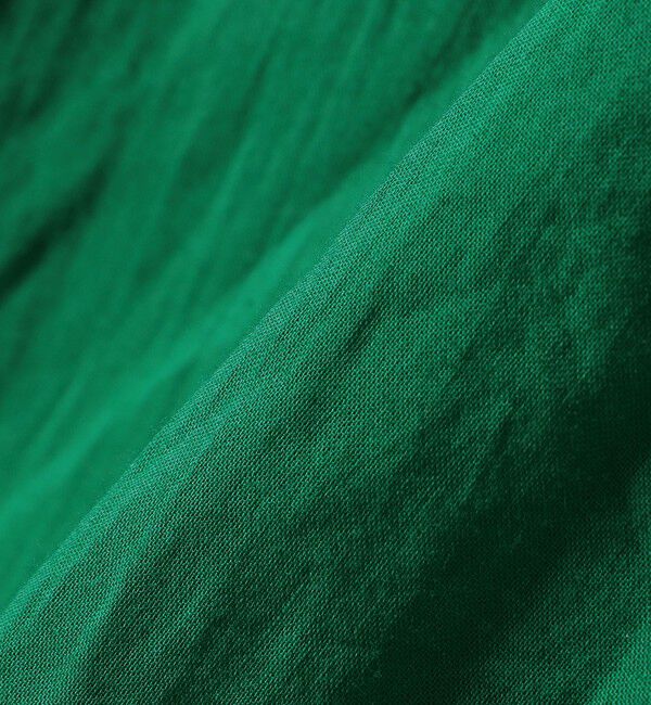 SHIPS any「SHIPS any:〈手洗い可能〉パッチワーク レース スリーブ バンドカラー シャツ」|シャツ・ブラウス|