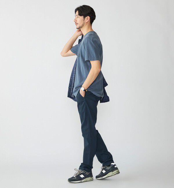 SHIPS「【SHIPS別注】THE DAY ON THE BEACH: ガーメントダイ プリント Tシャツ」|Tシャツ・カットソー|