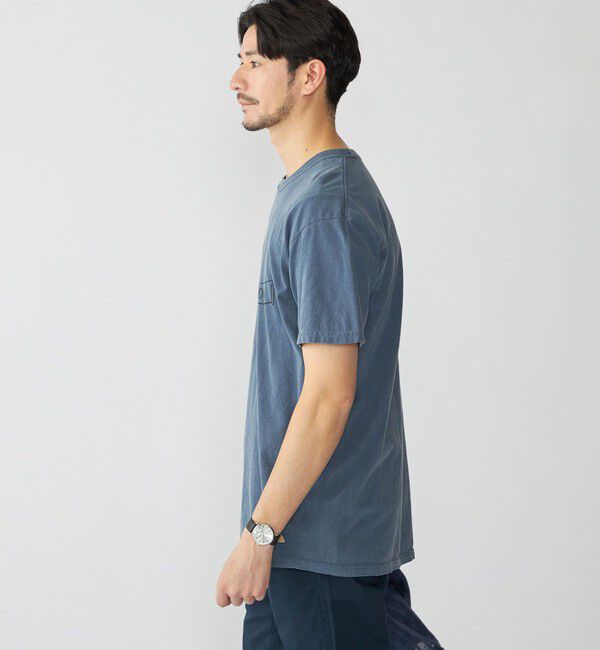 SHIPS「【SHIPS別注】THE DAY ON THE BEACH: ガーメントダイ プリント Tシャツ」|Tシャツ・カットソー|