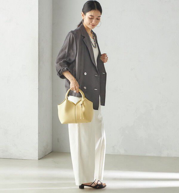 SHIPS for women「〈手洗い可能〉ラミー 4 シアー ジャケット」|テーラードジャケット|