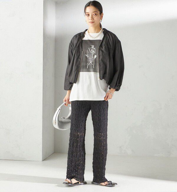 SHIPS for women「〈手洗い可能〉ラッセル レース イージー パンツ」|その他|