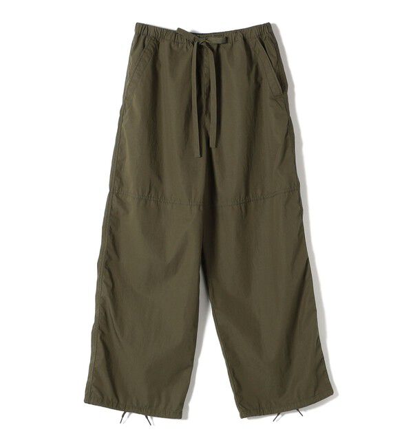 SHIPS for women「SHIPS Primary Navy Label:〈手洗い可能〉コットン イージー カーゴ パンツ」|カーゴ|オリーブ