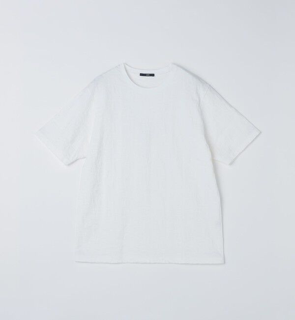 SHIPS「SHIPS: リンクス ジャカード リーフ Tシャツ」|Tシャツ・カットソー|