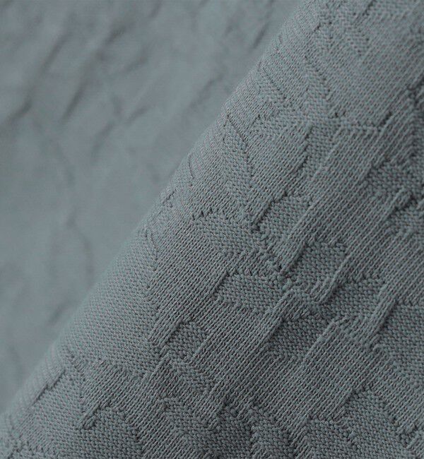 SHIPS「SHIPS: リンクス ジャカード リーフ Tシャツ」|Tシャツ・カットソー|