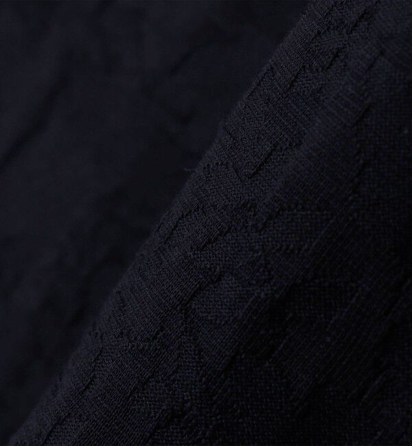 SHIPS「SHIPS: リンクス ジャカード リーフ Tシャツ」|Tシャツ・カットソー|