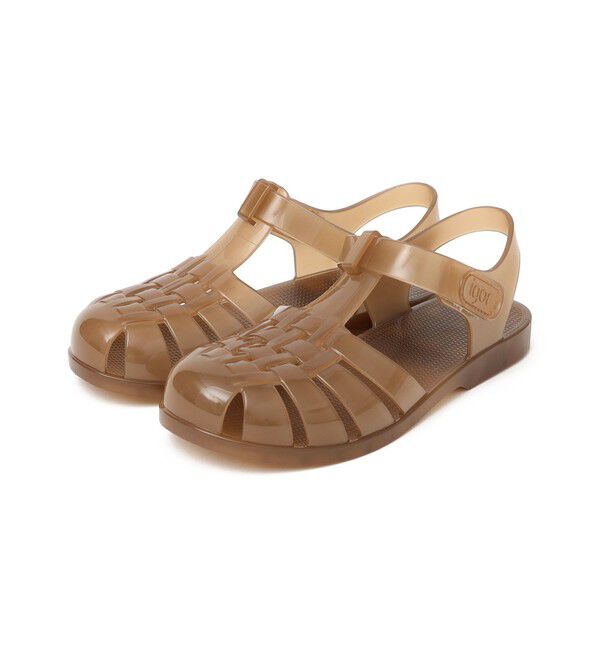 SHIPS KIDS「igor:CLASICA V CRISTAL」|サンダル|ブラウン