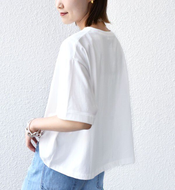 SHIPS for women「【SHIPS別注】81BRANCA:フォト ワイド TEE」|Tシャツ・カットソー|