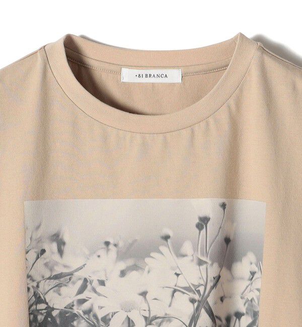 SHIPS for women「【SHIPS別注】81BRANCA:フォト ワイド TEE」|Tシャツ・カットソー|