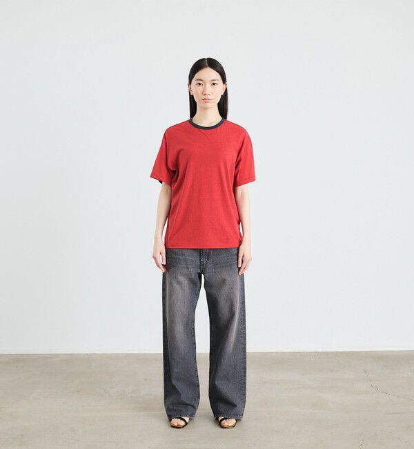 SHIPS「City Ambient Products: T/C/R コンパクト リンガー Tシャツ」|Tシャツ・カットソー|