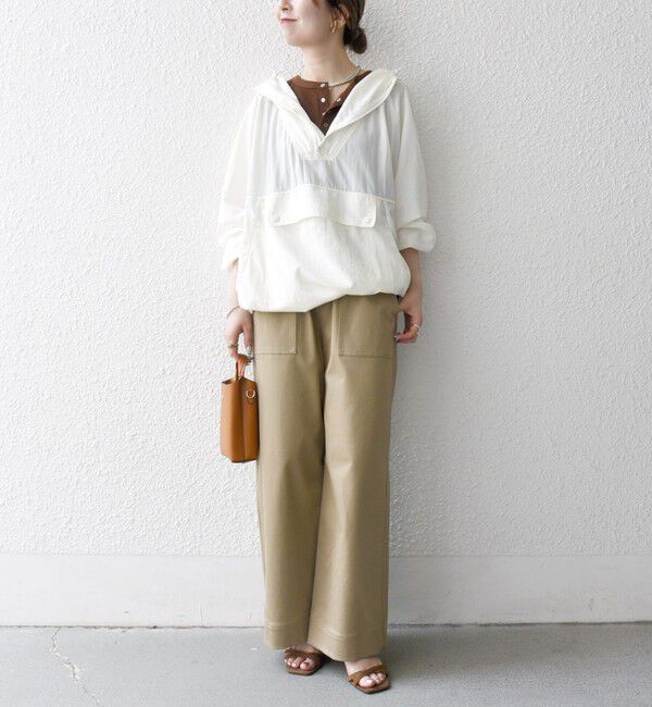 SHIPS any「SHIPS any:〈多機能/洗濯機可能〉ナイロン タスラン アノラック パーカー」|パーカー|